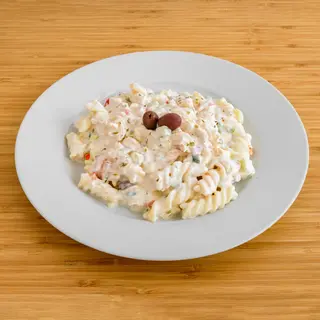 Massa com frango e molho de Iogurte
