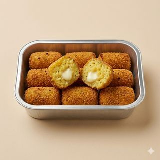 Piatto crocchè di patate 6 pezzi