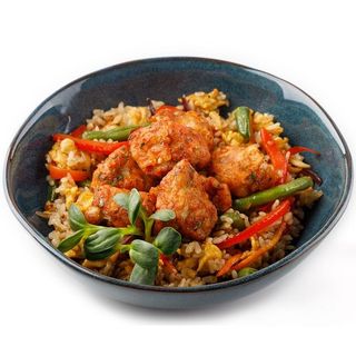 Хібачі рис зі свининою кімчі