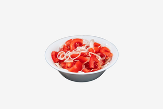 Salată de roșii cu ceapă