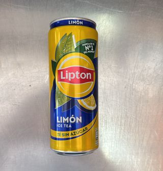 Lipton Té Negro Limón lata 330ml.