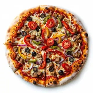 Pizza kebab saraceno