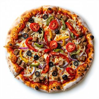 Pizza kebab saraceno