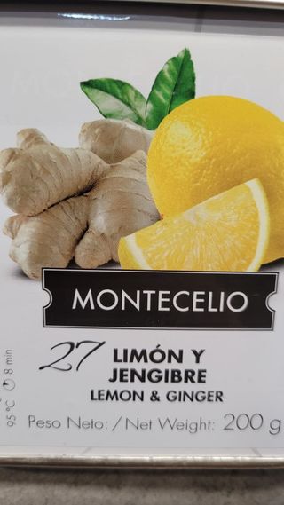 Infusión De Limón Y Jengibre