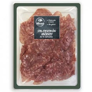 Salchichon Iberico Extra Lonchas Extrafinas Carrefour 90 Gr.