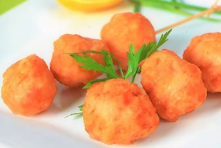 308. Albóndigas De Sepia Y Gambas