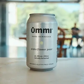 Hard Kombucha ummi Elderflower Pear 330ml