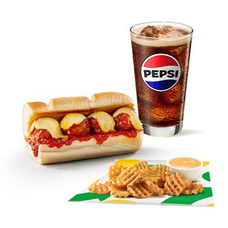 Menú Albóndigas (15 cm.)