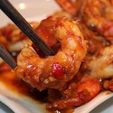 100.Langostinos Con Salsa De Soja