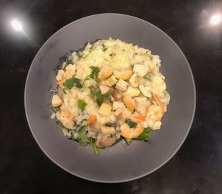 Risotto à Bulhão Pato