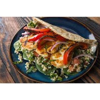 Avocado Halloumi Gyros