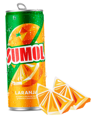Sumol laranja lata