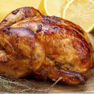 Pollo con Ensalada