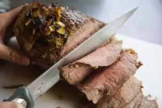 Boiled beef (ossobuco)