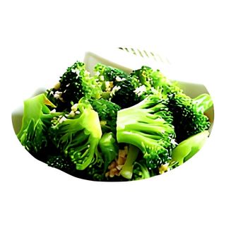 Brokuły w sosie czosnkowym