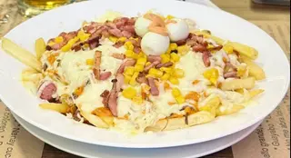 Salchipapa super paisa