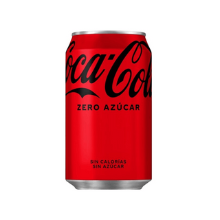 Coca-Cola Zero Azúcar lata 330ml.