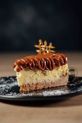 Cheesecake al dulce de leche