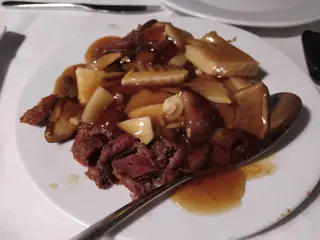 70.Pato Con Bambú Y Seta
