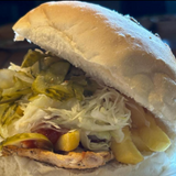 Hamburger cu piept de pui