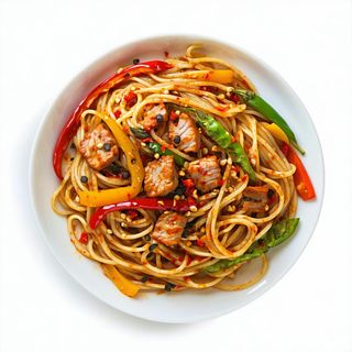 158 Spaghetti di soia piccanti