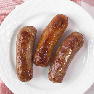 2 pieces pork sausages