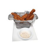Fingers De Pollo con salsa yogurt