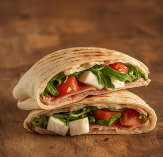 Sándwich De Jamón Dulce Piadina (25 Cm.)