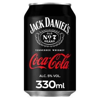 Coca Cola & JackDaniels Lata 330 Ml.