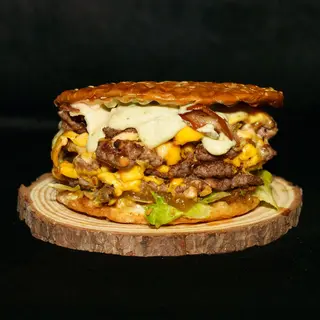 Grande Pesto Green Press Burger