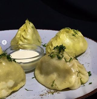 Манты пареные