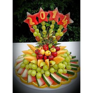 Freshly Carved Fruits