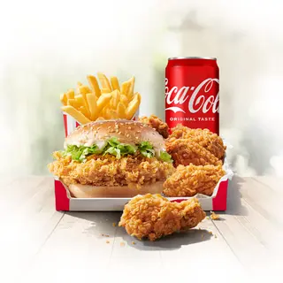 Zinger Burger Box