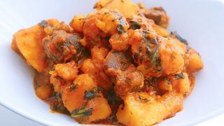 Irish Potato Porridge + Diced beef