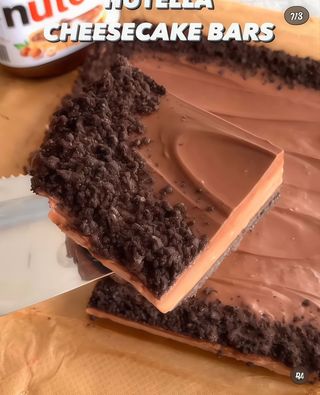 Torta casera con nutella e oreo