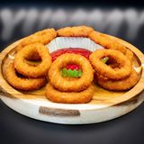 ხახვის პანირებული რგოლები 