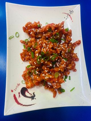 frango crocante com mel