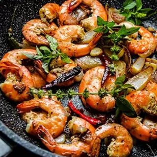 Crevette Grillée & Sautée