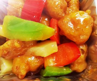 74. Maiale in salsa agrodolce