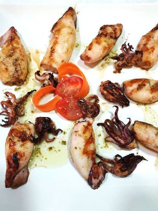 Calamarcitos a la Plancha