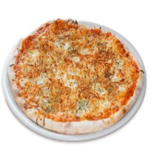 Pizza cuatro quesos