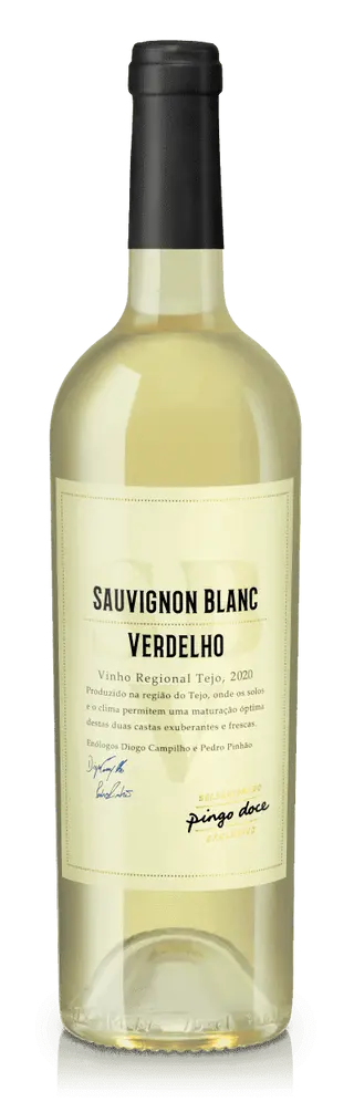 Vinho Tejo Sauvignon Blanc & Verde Pingo Doce Branco 75cl