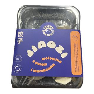 Pierożki Jiaozi Z Wołowiną, Porem I Marchewką