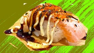 N5-nigiri spicy - 2 pezzi
