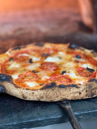 Pizza diavola (33 cm.)