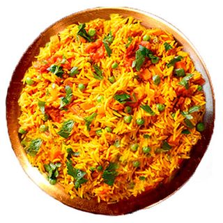 Arroz con variado de verduras