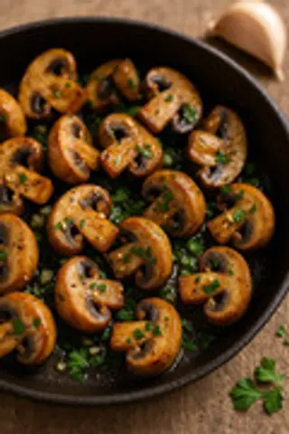 Champignons À L'Ail