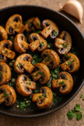 Champignons À L'Ail