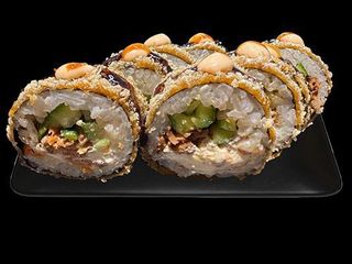 Рол з смаженим лососем (300g)