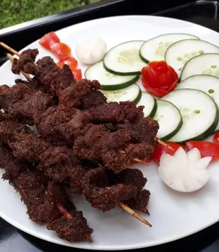 Grilled Ram Meat